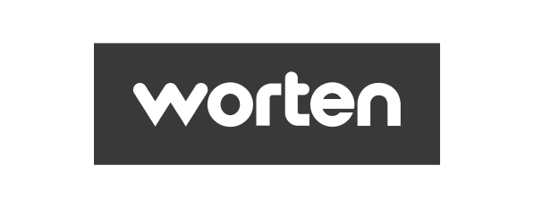 Logo de Worten – Marketplace europeo donde TwinThink comercializa taquillas metálicas y lockers de alta calidad