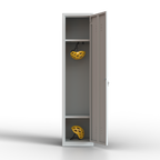 TwinThink Taquillas Vestuario. Color Gris. 165 x 40 x 40 cm Taquillas Metalicas de 1 Puerta Taquilla Metalica con Llave Taquillas Vestuario Metalicas
