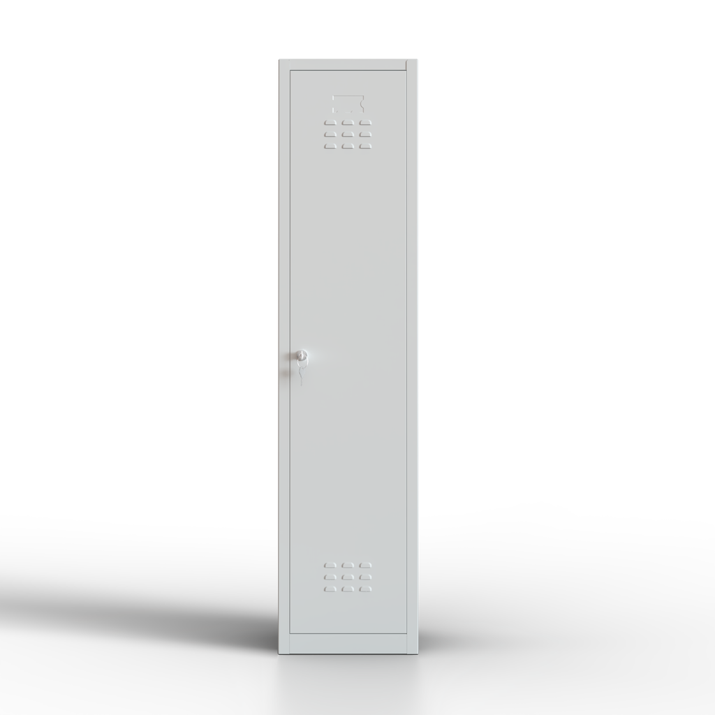 TwinThink Taquillas Vestuario. Color Gris. 165 x 40 x 40 cm Taquillas Metalicas de 1 Puerta Taquilla Metalica con Llave Taquillas Vestuario Metalicas