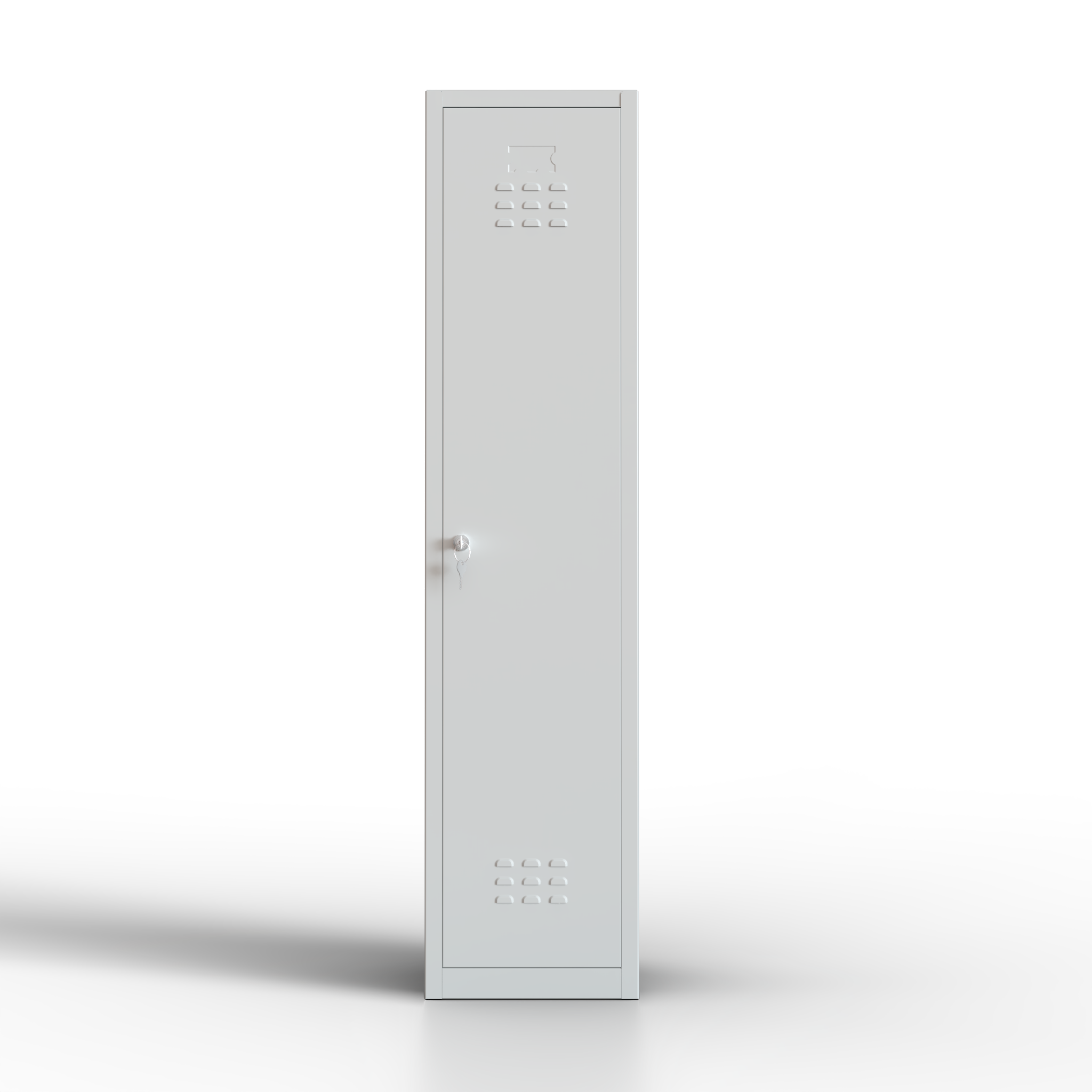 TwinThink Taquillas Vestuario. Color Gris. 165 x 40 x 40 cm Taquillas Metalicas de 1 Puerta Taquilla Metalica con Llave Taquillas Vestuario Metalicas