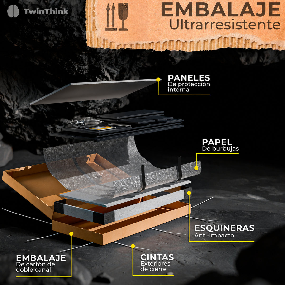 Taquilla metálica 2 puertas 177 x 65 x 40 cm en efecto madera — infografía 6