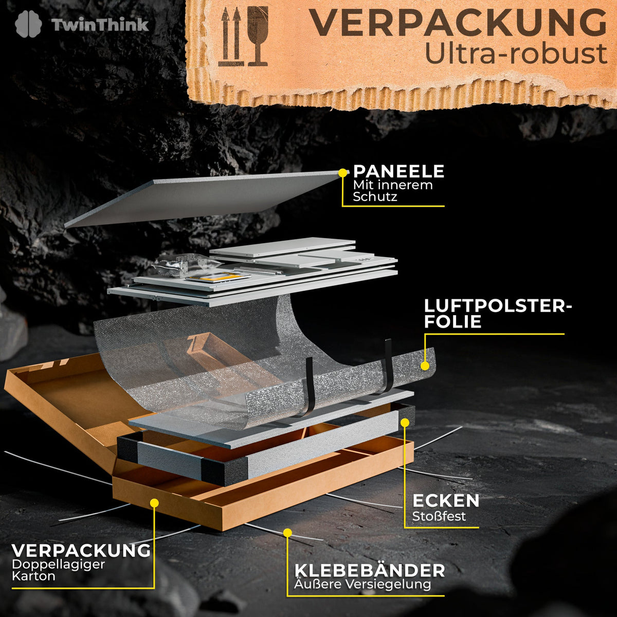 Metallspind, 2 Türen mit Schlüssel, 177×65×40 cm in Grau (Urban Grey) — Infografik 6