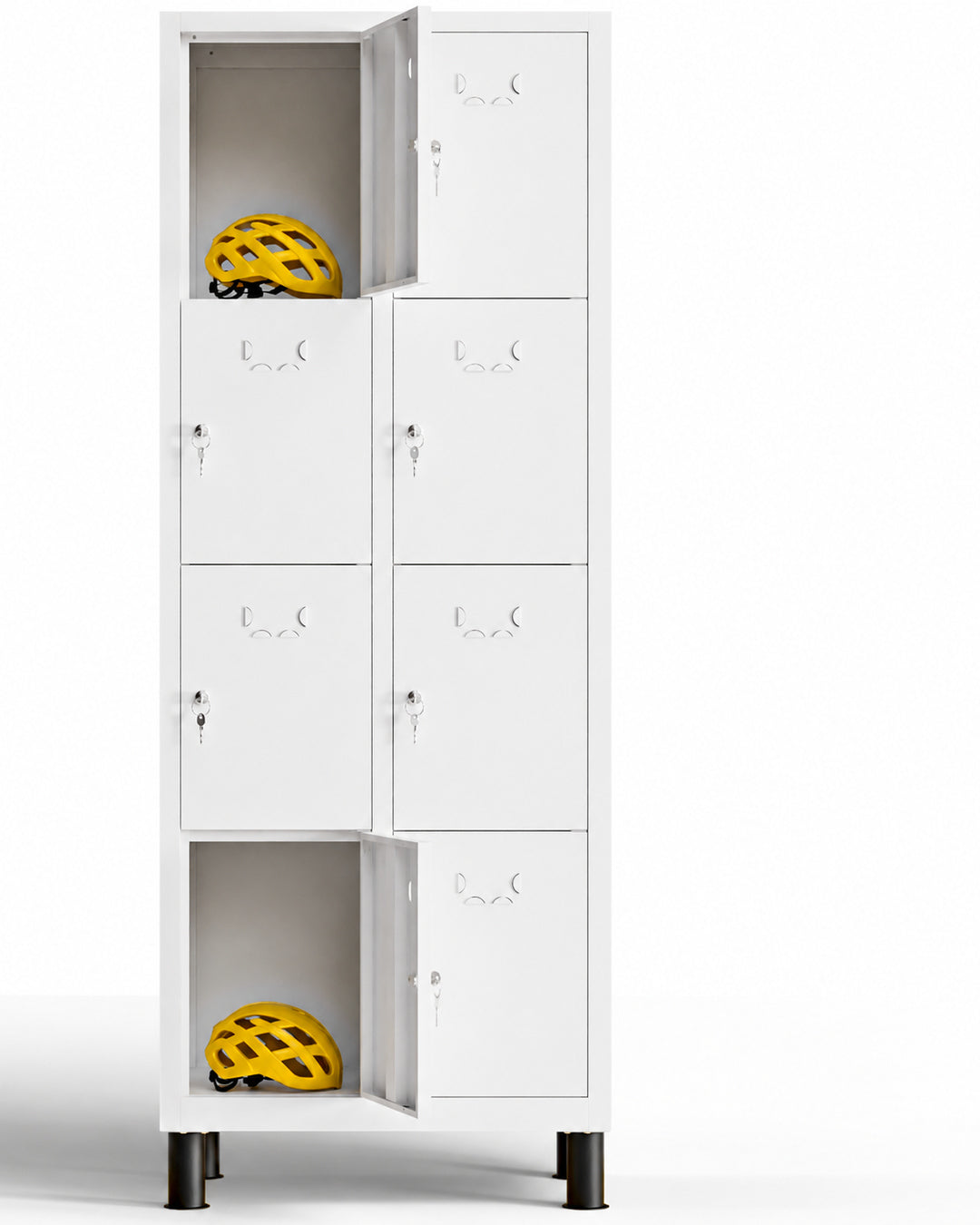 Taquilla metálica 8 puertas 177 x 65 x 40 cm