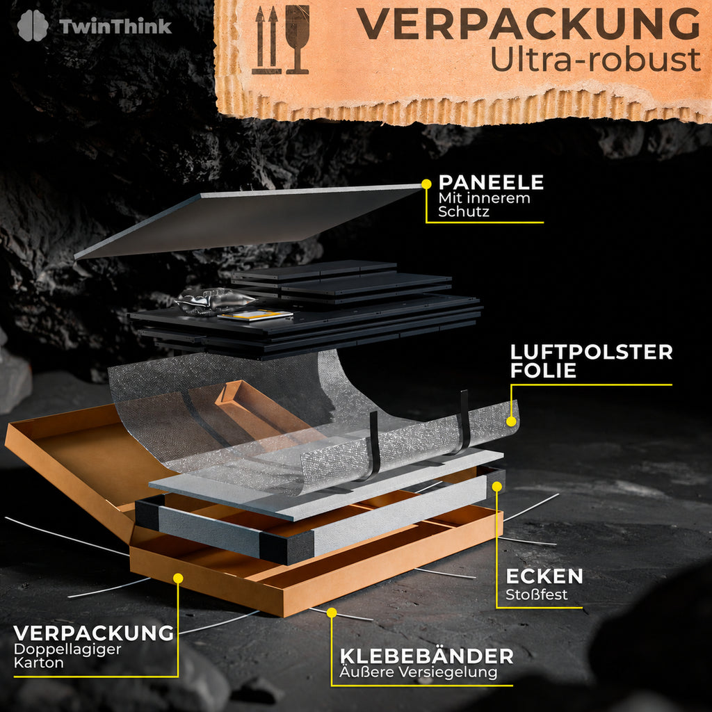 [color:polar-black][lang:de] Metallspind, 8 Türen mit Schlüssel, 177×65×40 cm in Schwarz (Polar Black) — Infografik 6