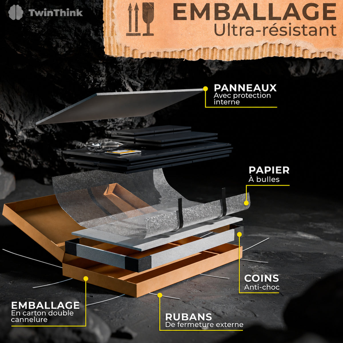 [color:polar-black][lang:fr] Vestiaire métallique, 8 portes avec clé, 177×65×40 cm en noir Polar Black — infographie 6
