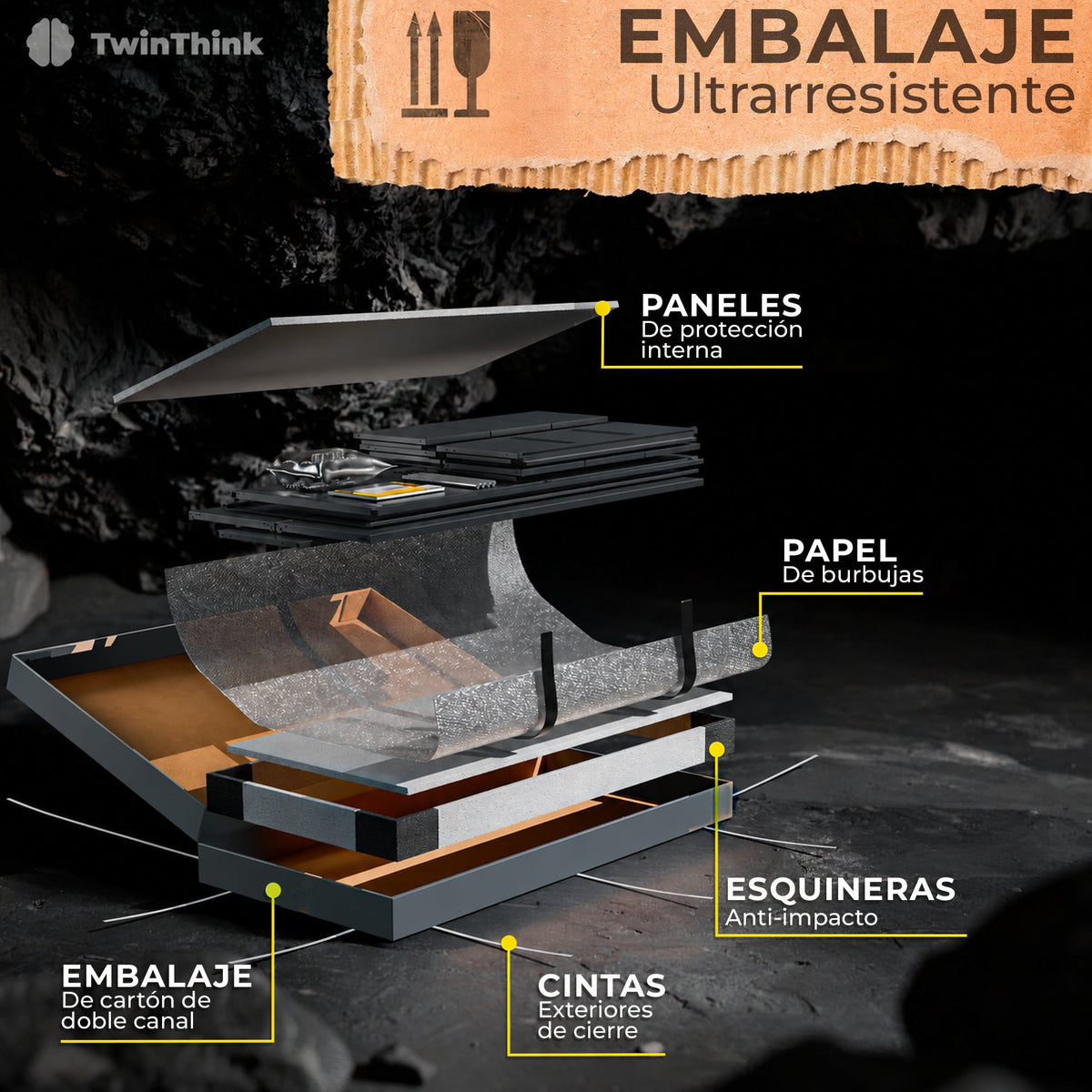 Taquilla metálica 4 puertas 177 x 65 x 40 cm en antracita — infografía 6