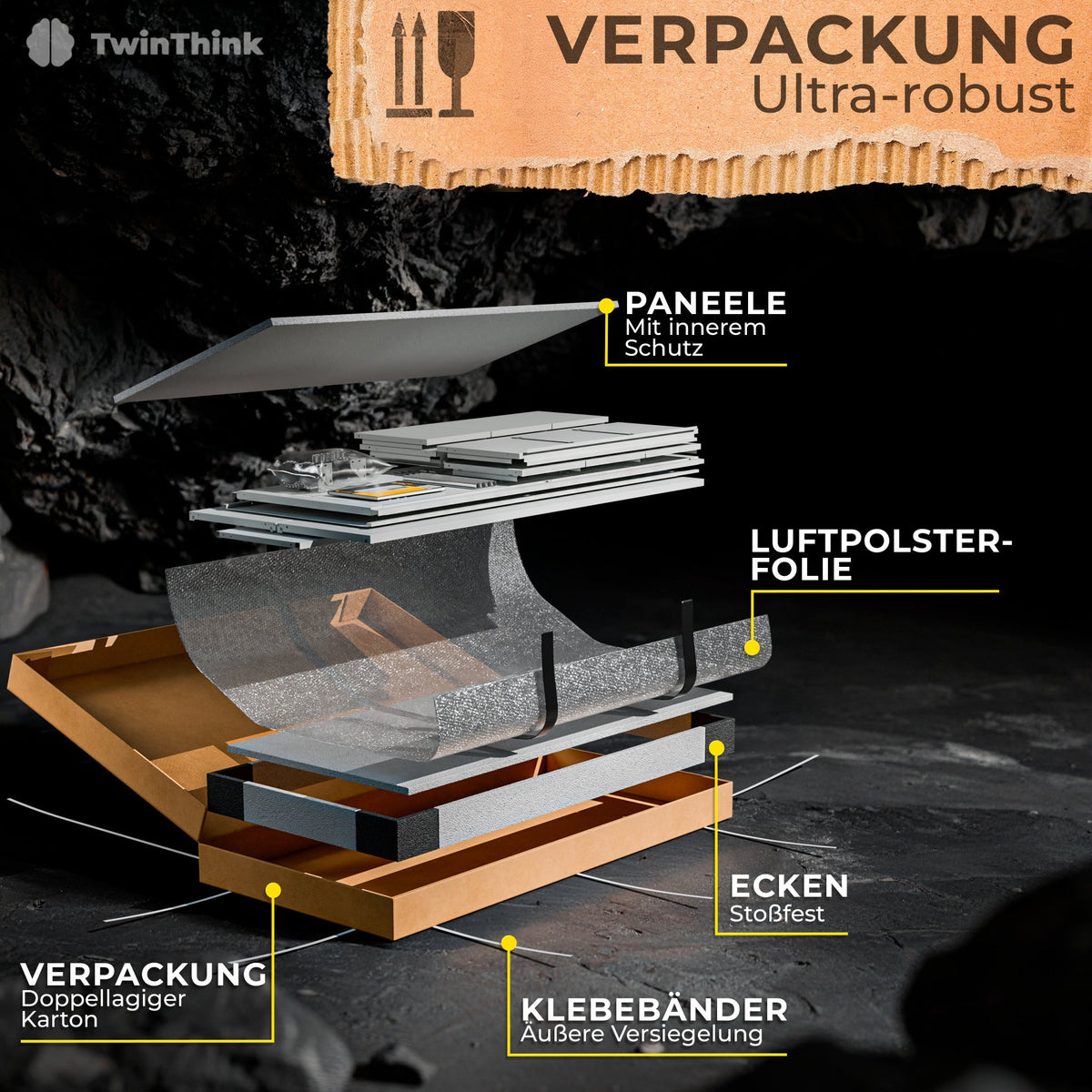 Metallspind, 4 Türen mit Schlüssel, 177×65×40 cm in Grau (Urban Grey) — Infografik 6