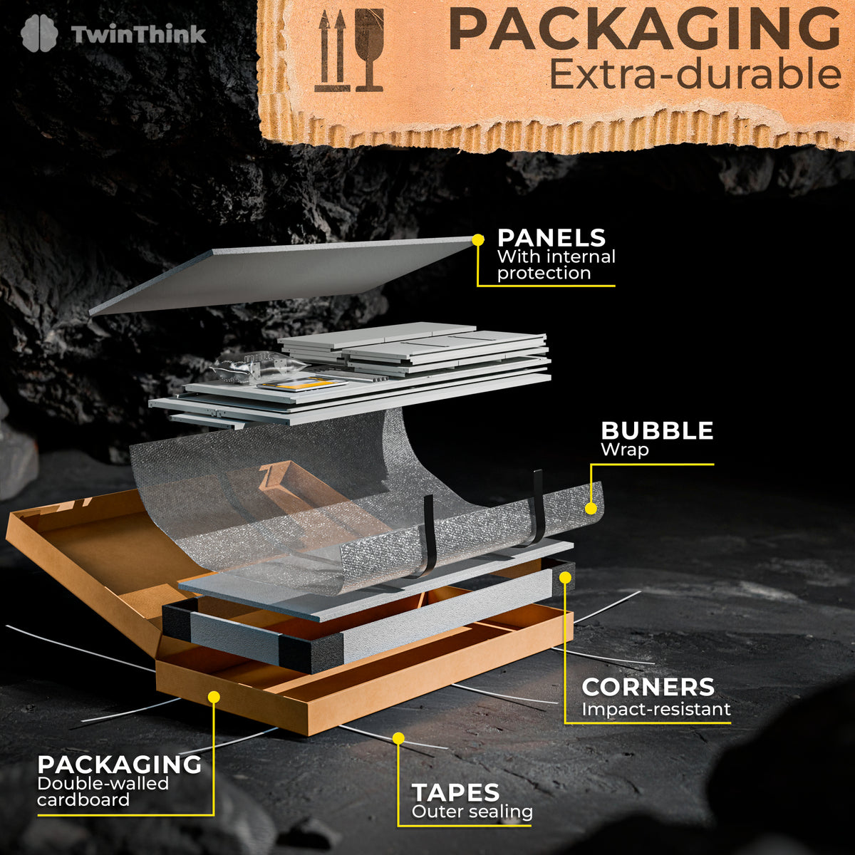 Metal locker, 4 doors with key, 177×65×40 cm in Urban Grey — infographic 6