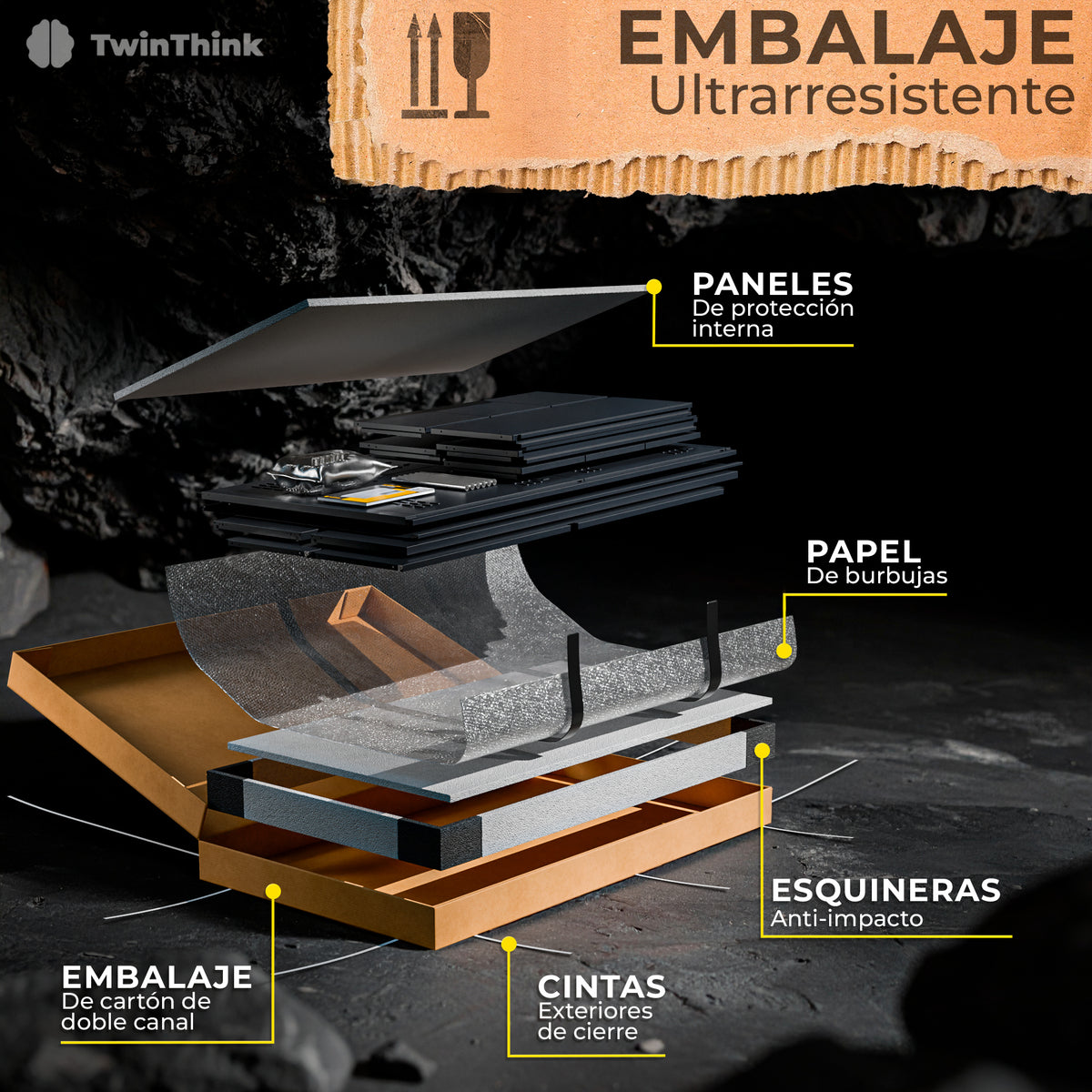 Taquilla metálica 6 puertas 177 x 97 x 40 cm en negro — infografía 6