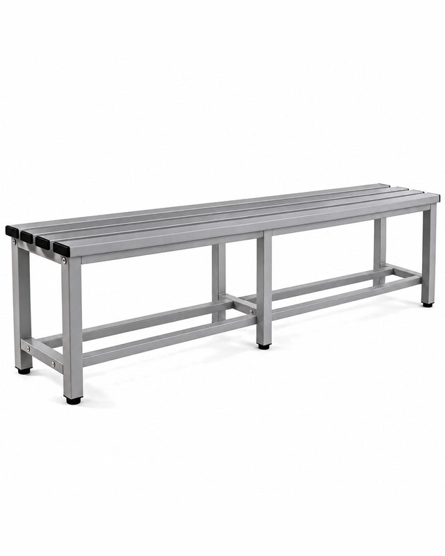 Banco vestuario metálico 150 x 32 x 45 cm