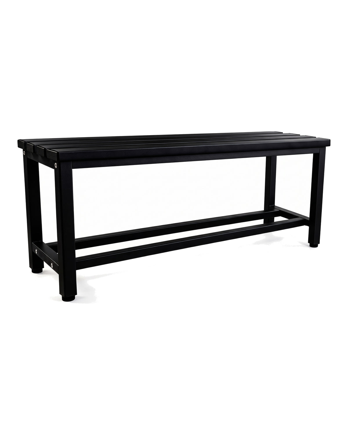 Umkleidebank aus Metall, 90×32×45 cm