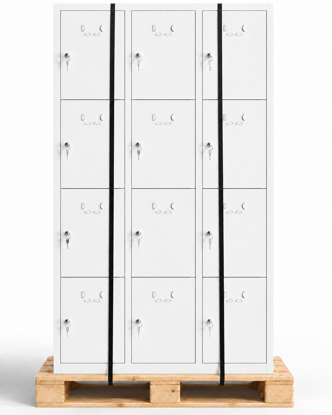 Taquilla metálica montada 12 puertas 177 x 97 x 40 cm