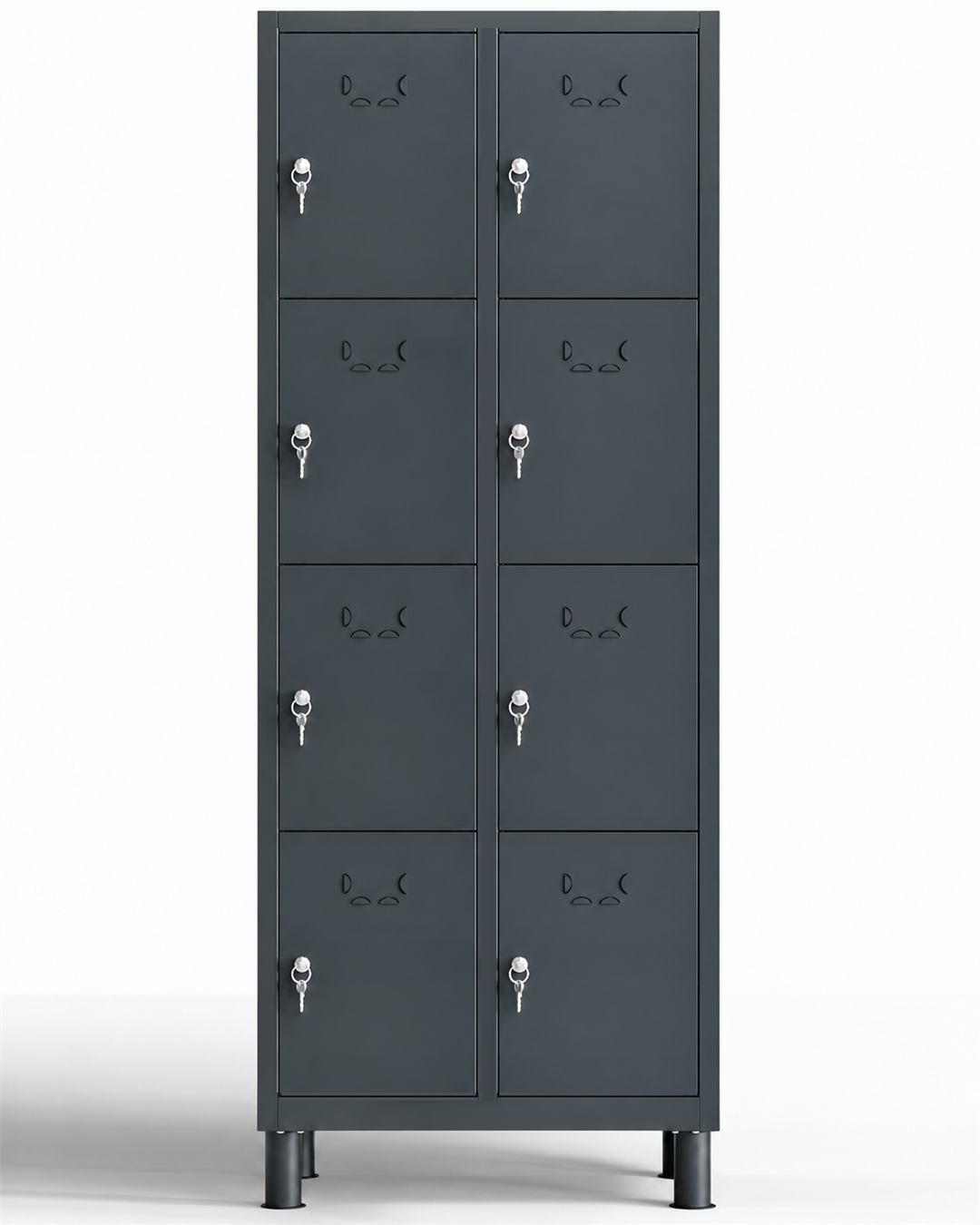 Taquilla metálica 8 puertas 177 x 65 x 40 cm
